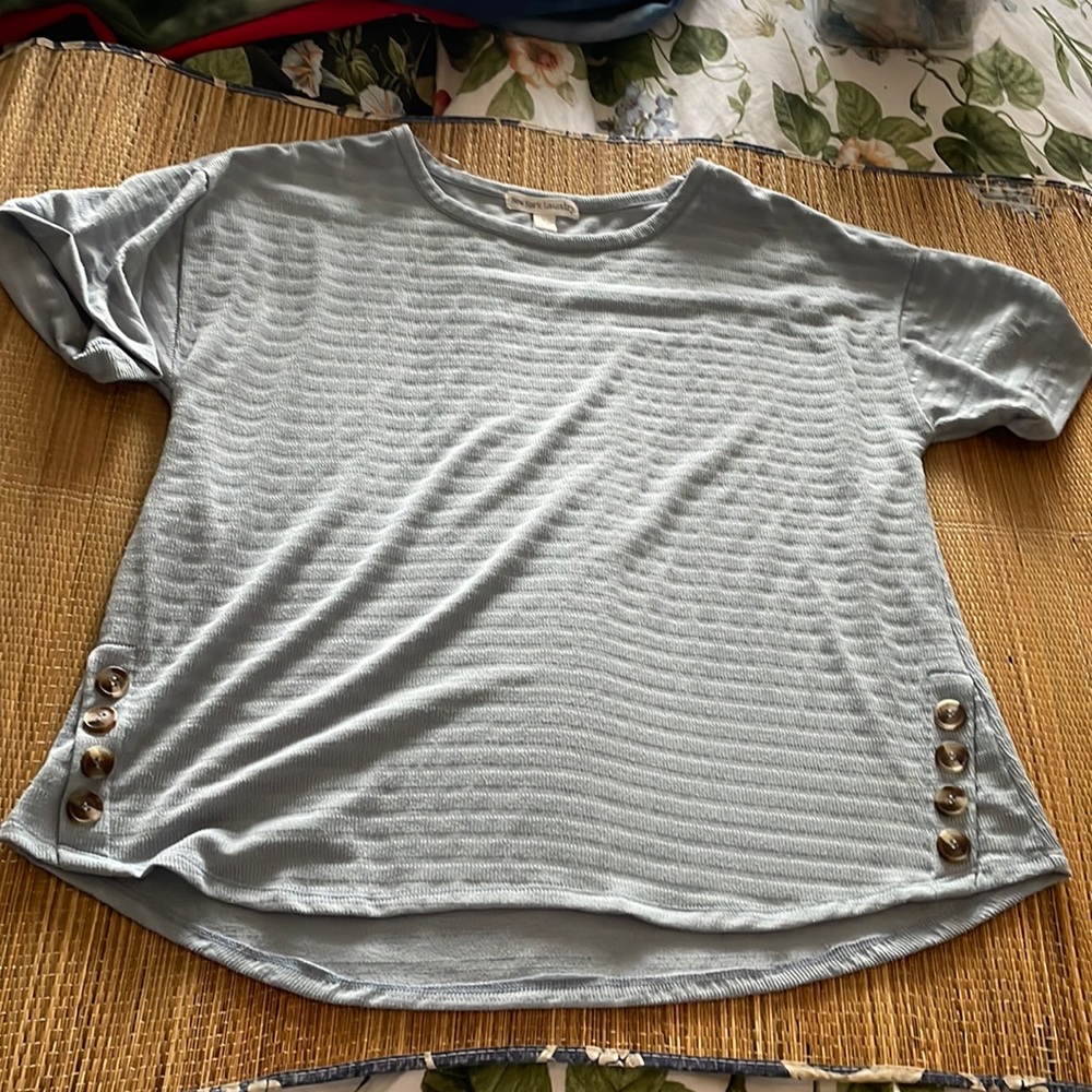 Light Blue New York Laundry Blouse